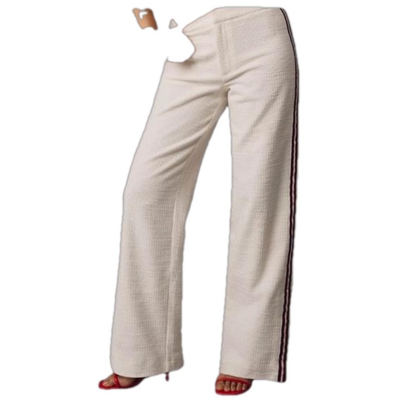 NWT Anthropologie Maeve Tweed Track Pants - Picture 3 of 16